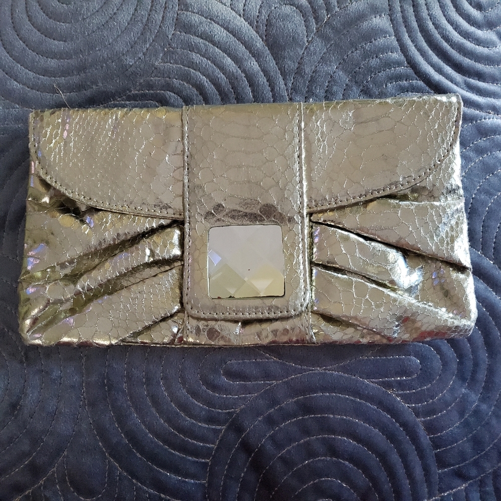 Gold Clutch Purse